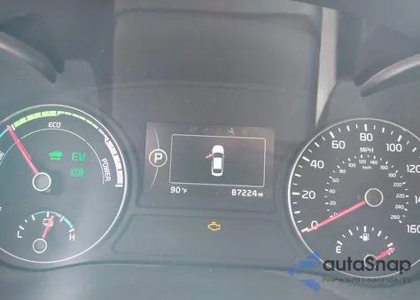 2017 Kia Optima Plug-In Hybrid Ex из США, поврежденный, VIN KNAGV4LD1H5011381